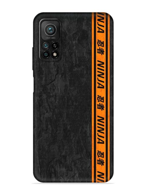 Ninja Srtips Embossed Soft Silicone Case for Xiaomi Redmi Note 11 Pro Plus (5G)