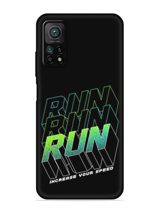 Run Embossed Soft Silicone Case for Xiaomi Redmi Note 11 Pro Plus (5G)