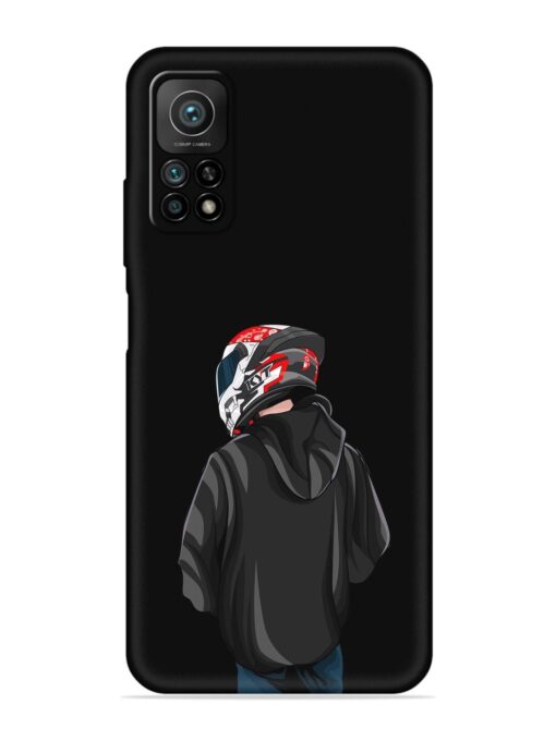 Motorcycle Rider Embossed Soft Silicone Case for Xiaomi Redmi Note 11 Pro Plus (5G)