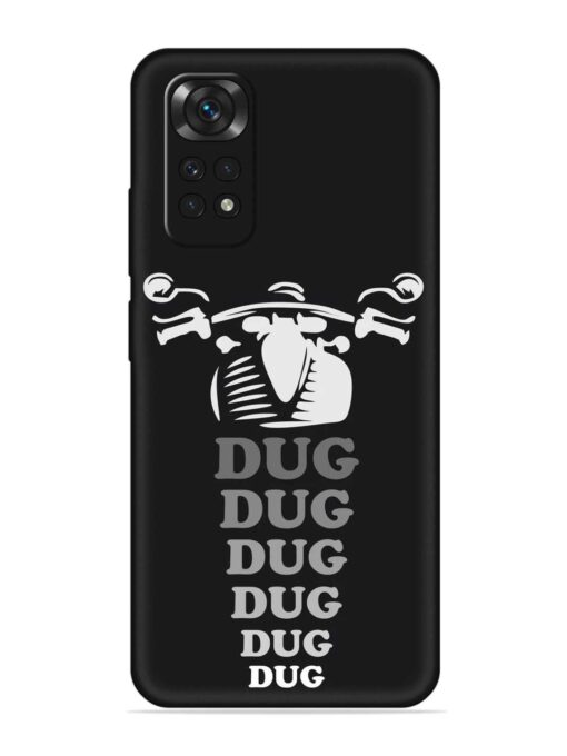 Dug Dug Dug Embossed Soft Silicone Case for Xiaomi Redmi Note 11S Zapvi