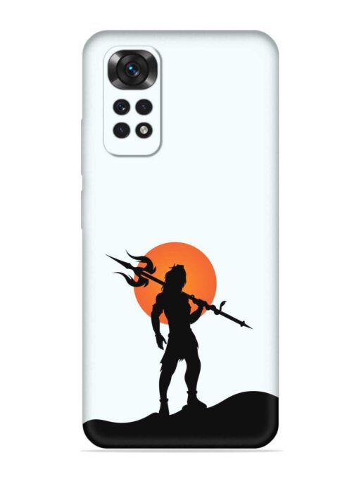 Lord Mahadev Trendy Embossed Soft Silicone Case for Xiaomi Redmi Note 11S Zapvi