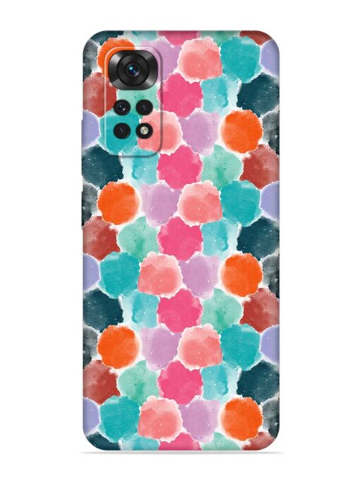 Colorful Seamless Pattern Embossed Soft Silicone Case for Xiaomi Redmi Note 11S Zapvi