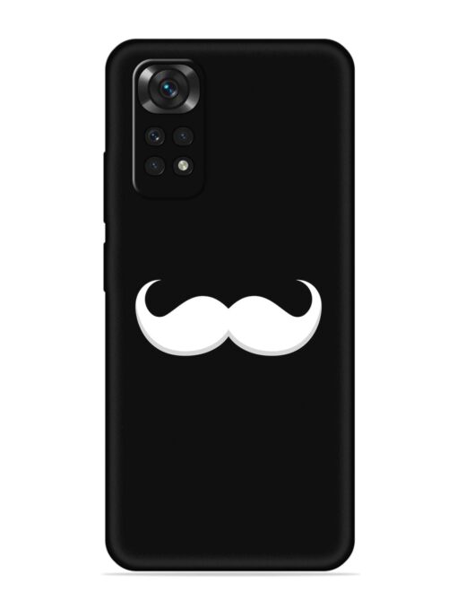 Mustache Vector Embossed Soft Silicone Case for Xiaomi Redmi Note 11S Zapvi