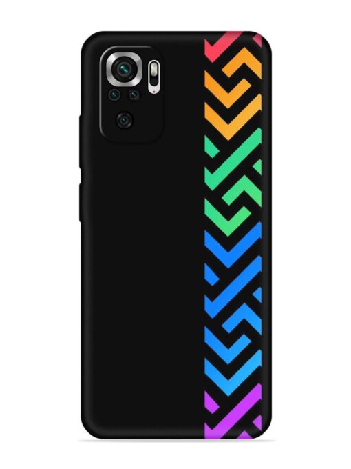 Colorshape Stripes Embossed Soft Silicone Case for Xiaomi Redmi Note 11 Se Zapvi