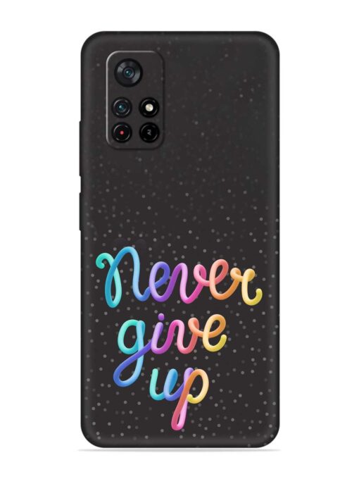 Colorful Stylized Rainbow Embossed Soft Silicone Case for Xiaomi Redmi Note 11T (5G) Zapvi