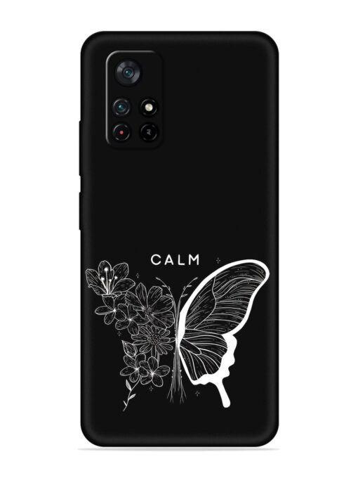 Calm Embossed Soft Silicone Case for Xiaomi Redmi Note 11T (5G) Zapvi