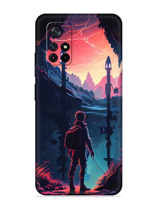 Cgs Artwork Embossed Soft Silicone Case for Xiaomi Redmi Note 11T (5G)