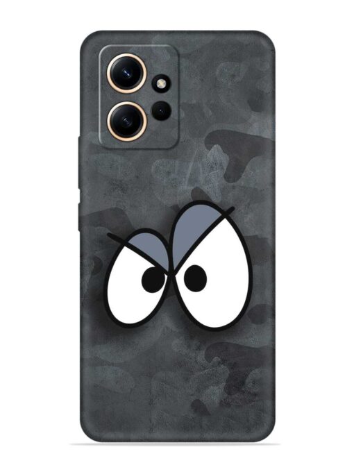 Big Eyes Night Mode Embossed Soft Silicone Case for Xiaomi Redmi Note 12 (4G)