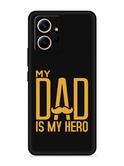 My Dad Is My Hero Embossed Soft Silicone Case for Xiaomi Redmi Note 12 (4G)