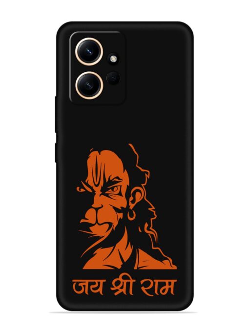 Angry Hanuman Embossed Soft Silicone Case for Xiaomi Redmi Note 12 (4G)