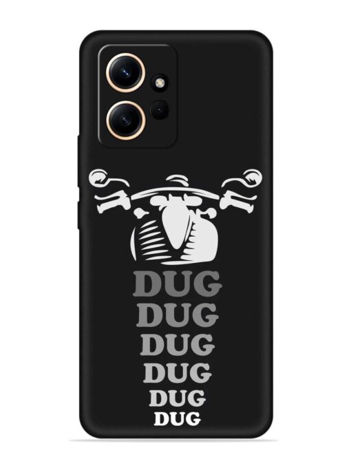 Dug Dug Dug Embossed Soft Silicone Case for Xiaomi Redmi Note 12 (4G)