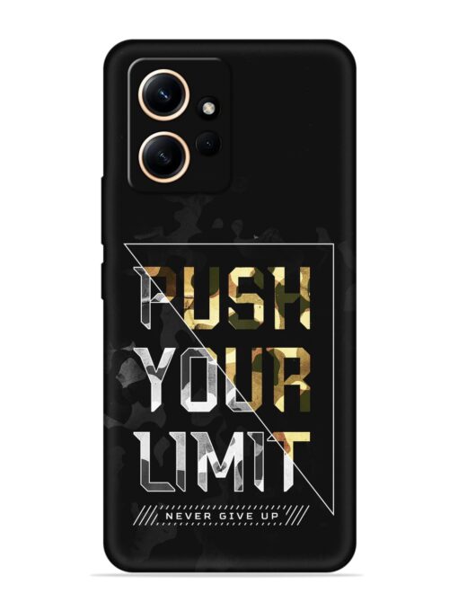 Push Your Limits Embossed Soft Silicone Case for Xiaomi Redmi Note 12 (4G)