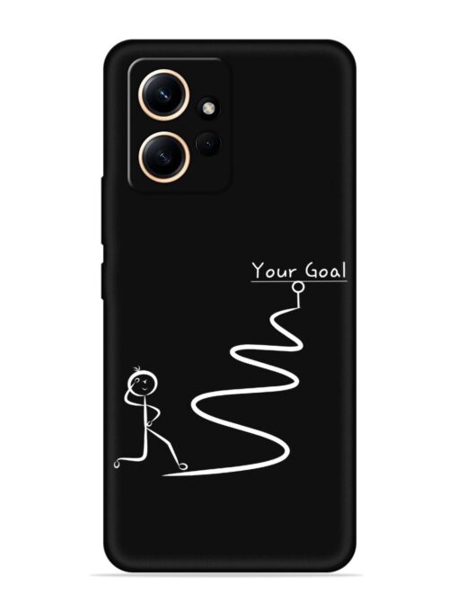 Your Goal Embossed Soft Silicone Case for Xiaomi Redmi Note 12 (4G)