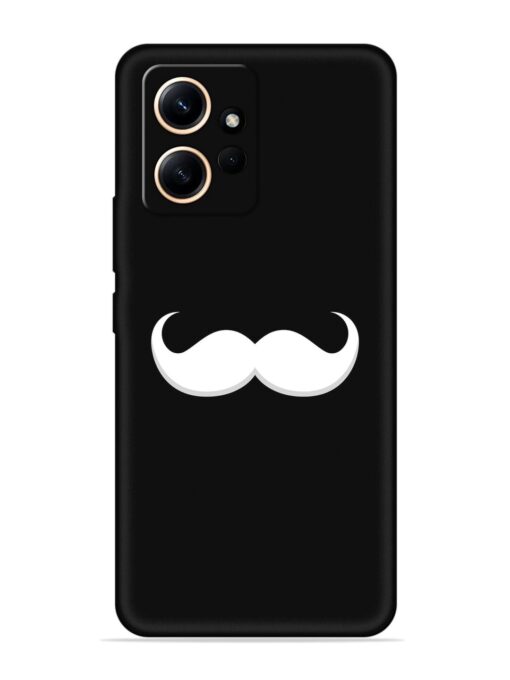 Mustache Vector Embossed Soft Silicone Case for Xiaomi Redmi Note 12 (4G)