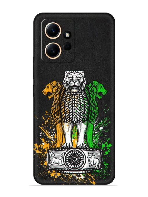 Pillars Of Ashoka Embossed Soft Silicone Case for Xiaomi Redmi Note 12 (4G)