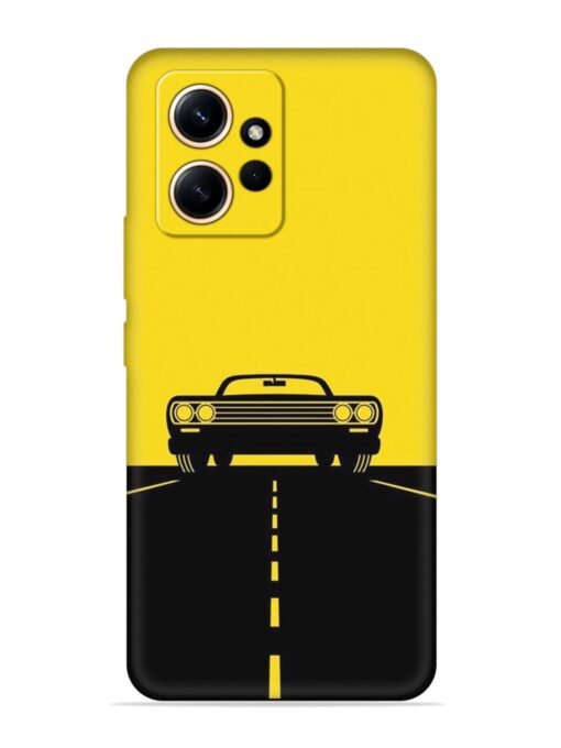 Classic Car Embossed Soft Silicone Case for Xiaomi Redmi Note 12 (4G)