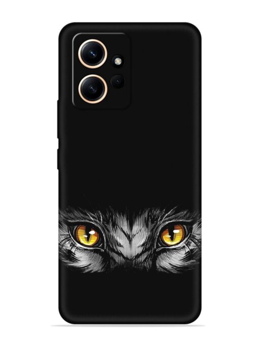 Scary Eye Embossed Soft Silicone Case for Xiaomi Redmi Note 12 (4G)