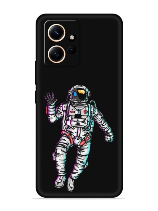 Spaceman Embossed Soft Silicone Case for Xiaomi Redmi Note 12 (4G)