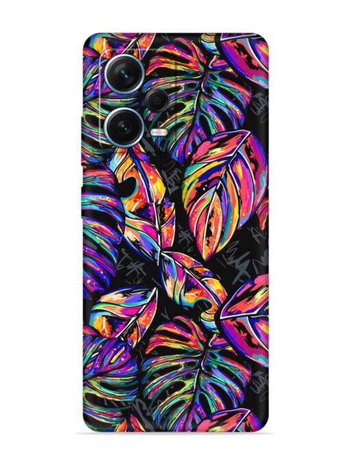 Tropical Seamless Vector Embossed Soft Silicone Case for Xiaomi Redmi Note 12 Pro Plus (5G) Zapvi