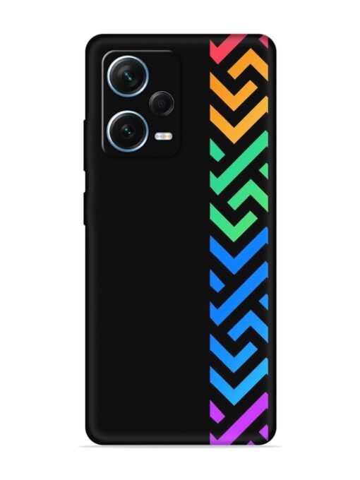 Colorshape Stripes Embossed Soft Silicone Case for Xiaomi Redmi Note 12 Pro Plus (5G)