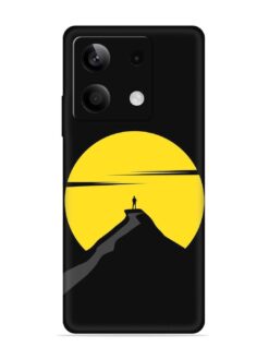 Black Ultra Vector Embossed Soft Silicone Case for Xiaomi Redmi Note 13 (5G)