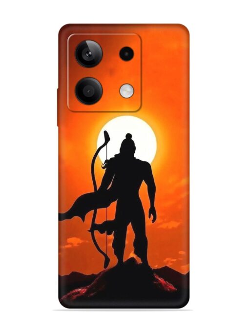 Shree Ram Embossed Soft Silicone Case for Xiaomi Redmi Note 13 (5G) Zapvi