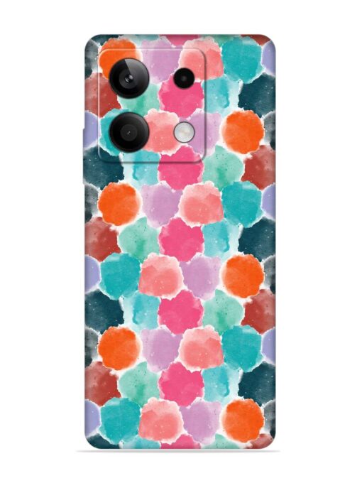 Colorful Seamless Pattern Embossed Soft Silicone Case for Xiaomi Redmi Note 13 (5G) Zapvi