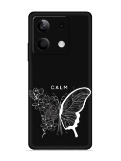 Calm Embossed Soft Silicone Case for Xiaomi Redmi Note 13 (5G)