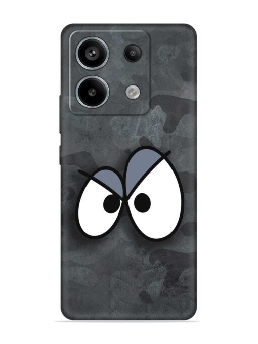 Big Eyes Night Mode Embossed Soft Silicone Case for Xiaomi Redmi Note 13 Pro (5G) Zapvi