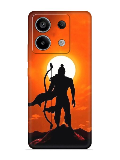 Shree Ram Embossed Soft Silicone Case for Xiaomi Redmi Note 13 Pro (5G)