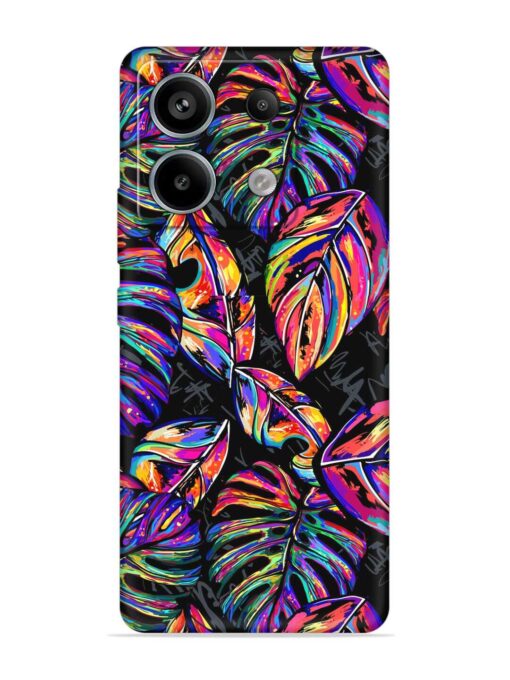 Tropical Seamless Vector Embossed Soft Silicone Case for Xiaomi Redmi Note 13 Pro (5G) Zapvi