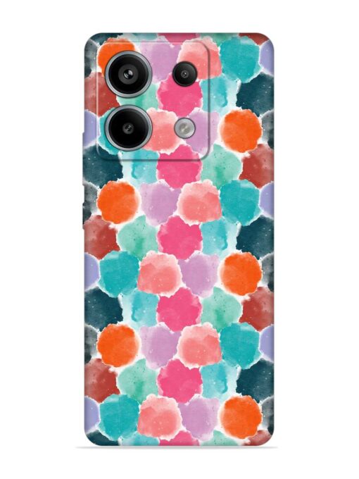 Colorful Seamless Pattern Embossed Soft Silicone Case for Xiaomi Redmi Note 13 Pro (5G) Zapvi