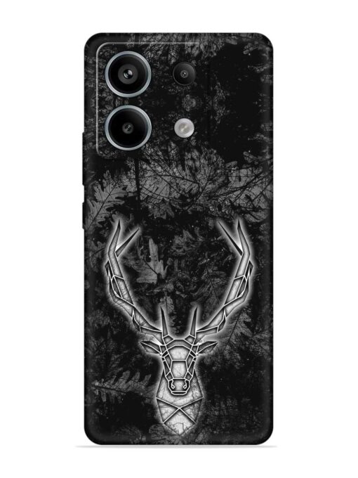 Ancient Deer Embossed Soft Silicone Case for Xiaomi Redmi Note 13 Pro (5G) Zapvi