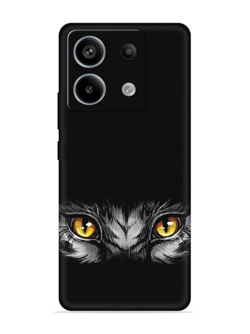 Scary Eye Embossed Soft Silicone Case for Xiaomi Redmi Note 13 Pro (5G) Zapvi