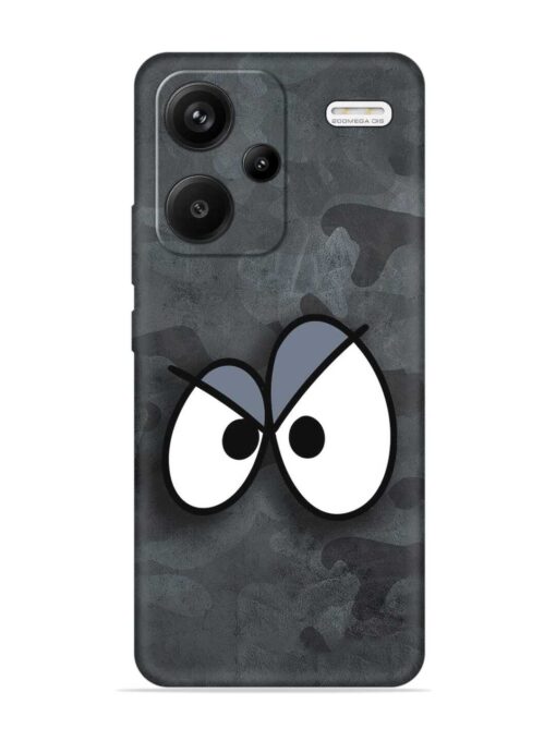 Big Eyes Night Mode Embossed Soft Silicone Case for Xiaomi Redmi Note 13 Pro Plus (5G)