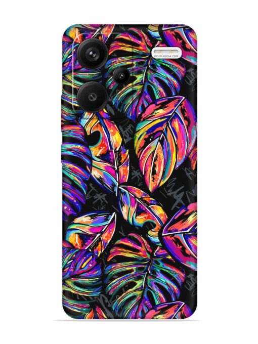 Tropical Seamless Vector Embossed Soft Silicone Case for Xiaomi Redmi Note 13 Pro Plus (5G) Zapvi