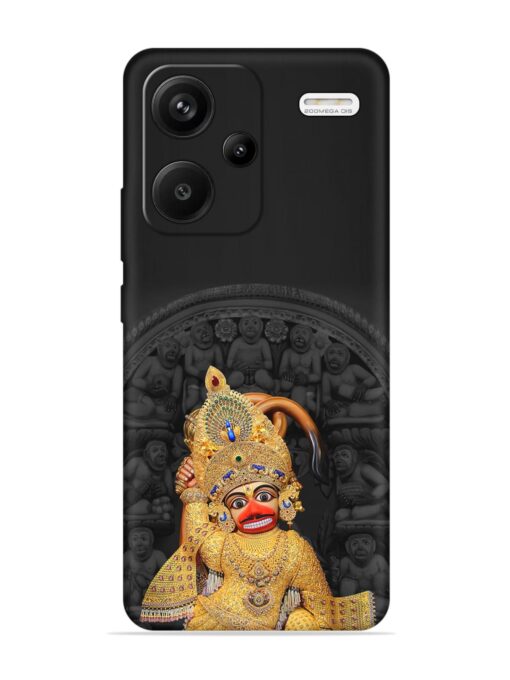 Indian Gold Hanuman Embossed Soft Silicone Case for Xiaomi Redmi Note 13 Pro Plus (5G) Zapvi