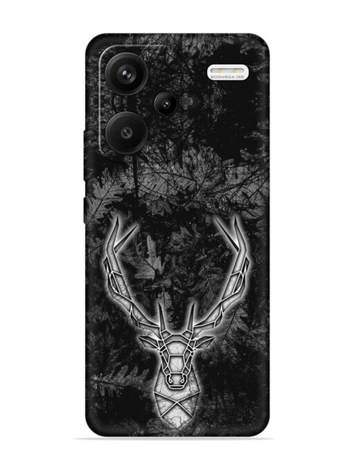 Ancient Deer Embossed Soft Silicone Case for Xiaomi Redmi Note 13 Pro Plus (5G) Zapvi