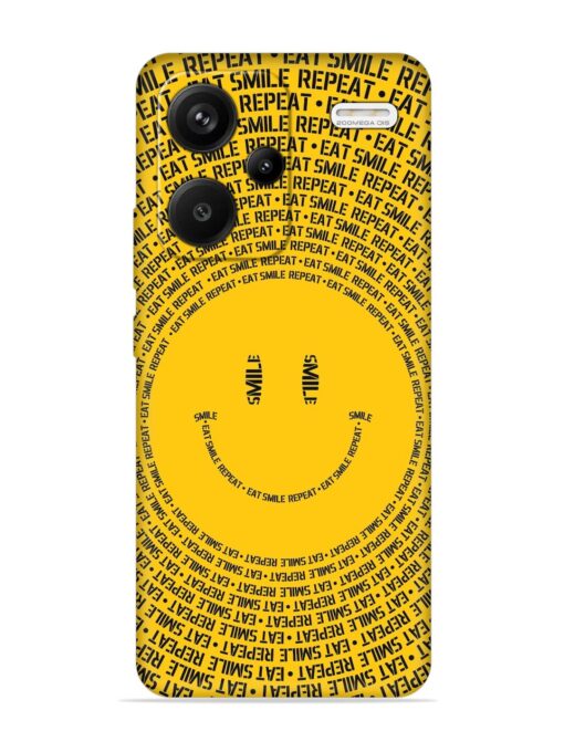 Smiley Embossed Soft Silicone Case for Xiaomi Redmi Note 13 Pro Plus (5G) Zapvi