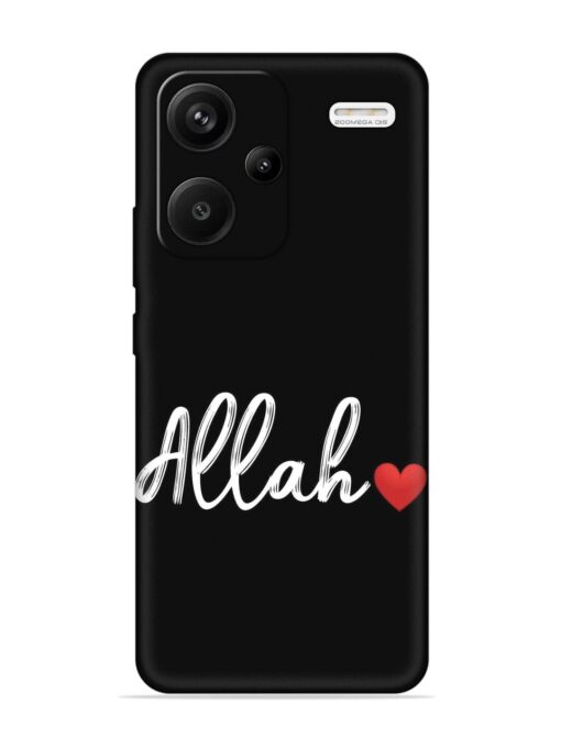 Allah Embossed Soft Silicone Case for Xiaomi Redmi Note 13 Pro Plus (5G)