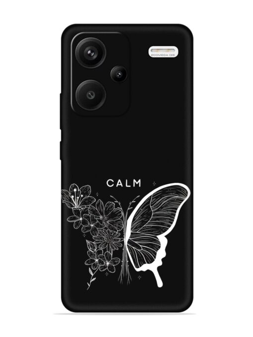 Calm Embossed Soft Silicone Case for Xiaomi Redmi Note 13 Pro Plus (5G)