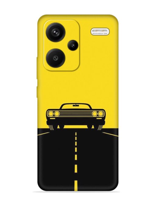 Classic Car Embossed Soft Silicone Case for Xiaomi Redmi Note 13 Pro Plus (5G)