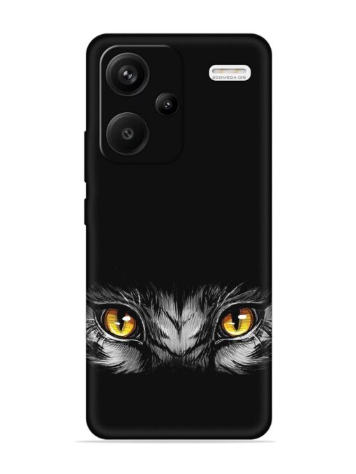 Scary Eye Embossed Soft Silicone Case for Xiaomi Redmi Note 13 Pro Plus (5G) Zapvi