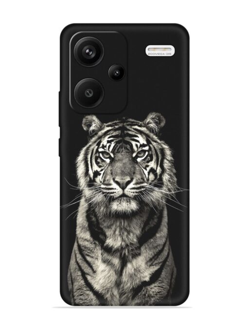 Tiger Art Embossed Soft Silicone Case for Xiaomi Redmi Note 13 Pro Plus (5G) Zapvi