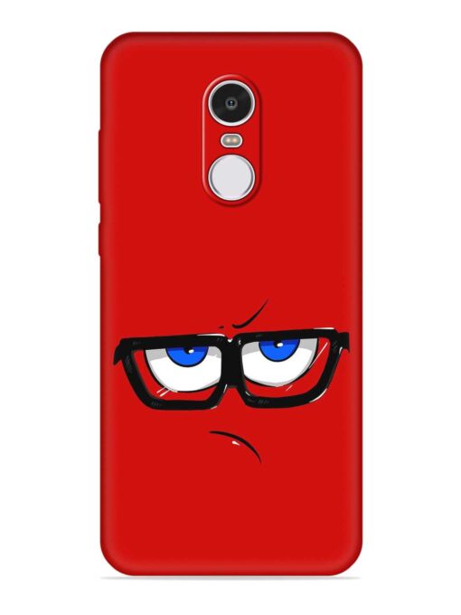 Rad Angry Face Embossed Soft Silicone Case for Xiaomi Redmi Note 4 Zapvi