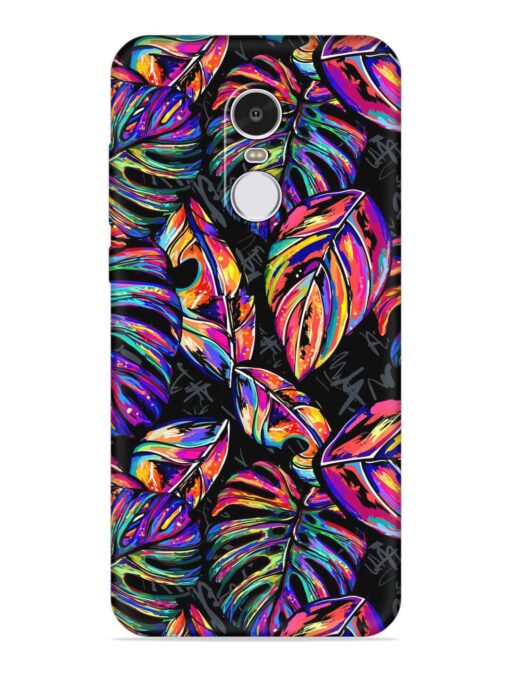 Tropical Seamless Vector Embossed Soft Silicone Case for Xiaomi Redmi Note 4 Zapvi