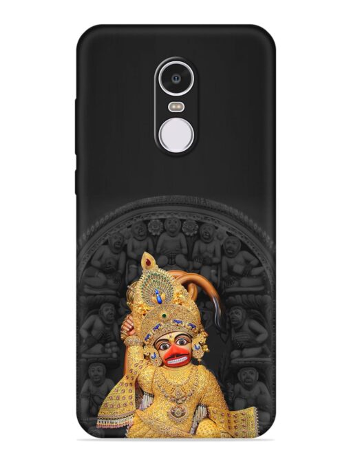 Indian Gold Hanuman Embossed Soft Silicone Case for Xiaomi Redmi Note 4