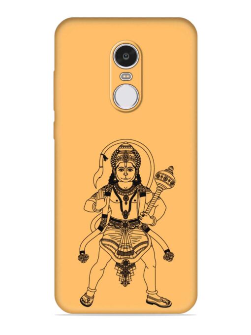 Indian God Hanuman Embossed Soft Silicone Case for Xiaomi Redmi Note 4 Zapvi