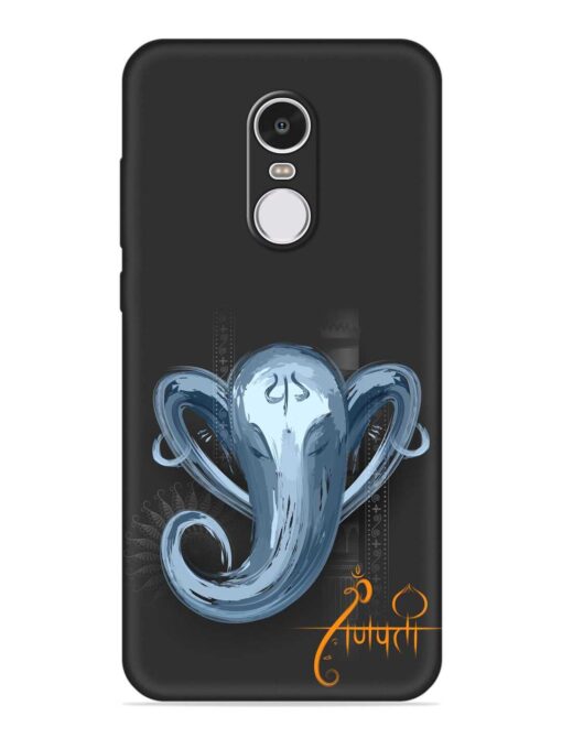 Illustration Lord Ganpati Embossed Soft Silicone Case for Xiaomi Redmi Note 4 Zapvi