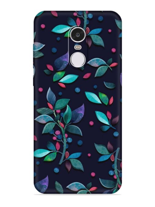 Decorative Watercolor Flower Embossed Soft Silicone Case for Xiaomi Redmi Note 4